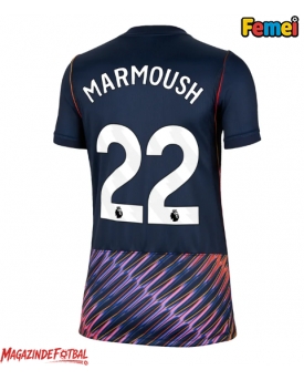 Tottenham Hotspur Omar Marmoush #22 Tricou Fotbal Replică 2026-27 Femei Deplasare Tottenham Hotspur Omar Marmoush #22 Tricou Fotbal Replică 2026-27 Femei Deplasare